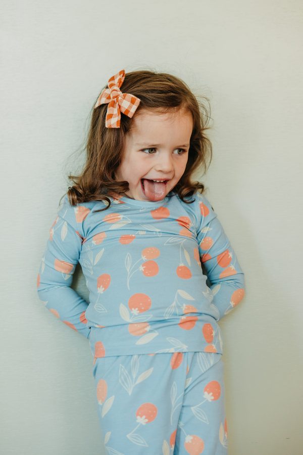 2pc Long Sleeve Pajama Set - Clementine Sale - Image 4