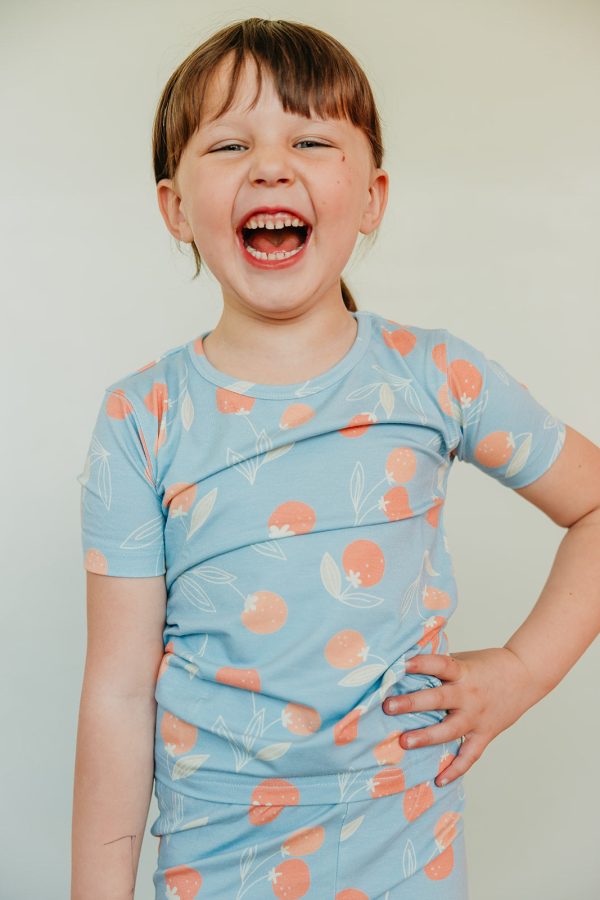 2pc Short Sleeve Pajama Set - Clementine Supply - Image 5