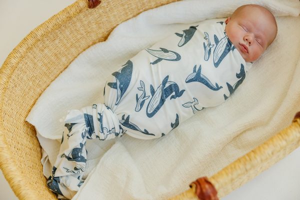 Knit Swaddle Blanket - Cove Online Sale - Image 3
