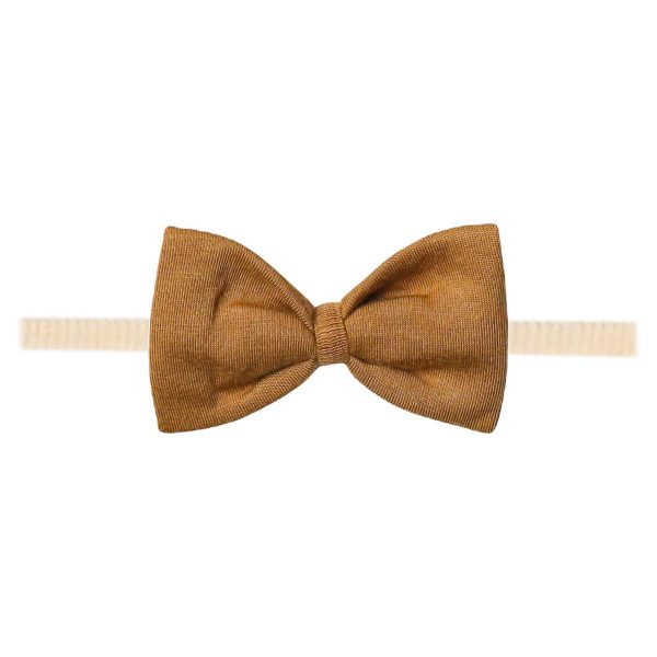 Bowtie Nylon Bow - Camel Online Sale