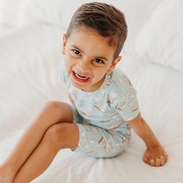 2pc Short Sleeve Pajama Set - S mores Online - Image 5