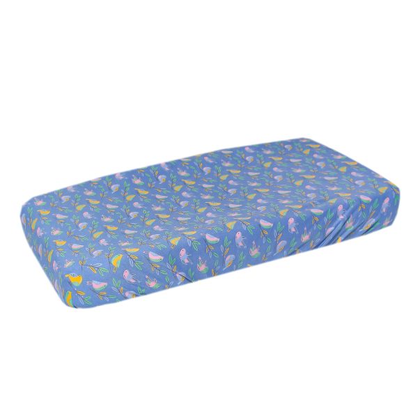 Premium Knit Diaper Changing Pad Cover - Birdie on Sale