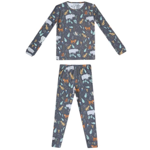 2pc Long Sleeve Pajama Set - Bengal Discount