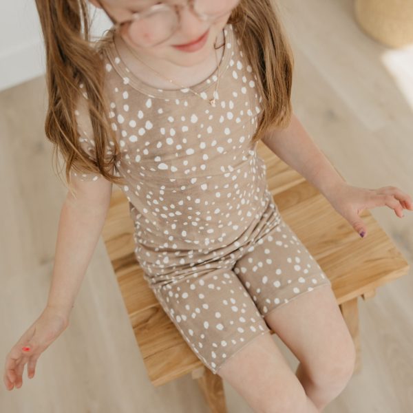 2pc Short Sleeve Pajama Set - Fawn Online - Image 5