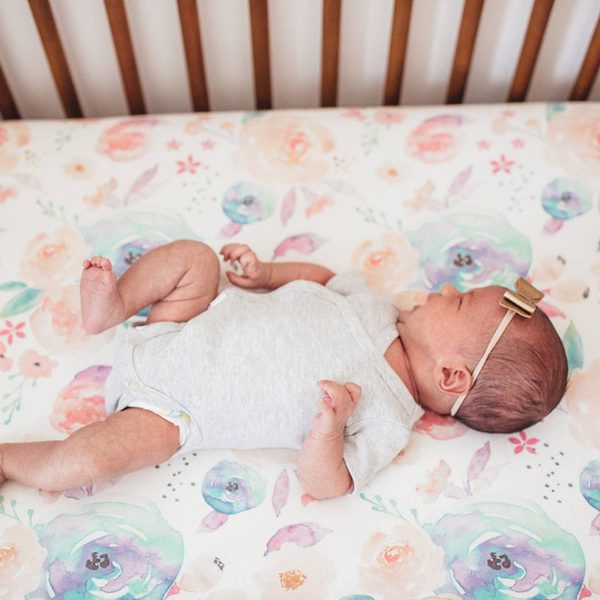 Premium Knit Fitted Crib Sheet - Bloom Online Hot Sale - Image 3