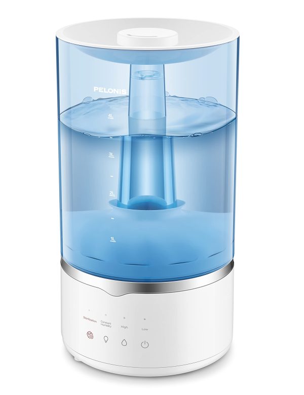 Pelonis Ultrasonic 4L Warm and Cool Mist Humidifiers for Large Room Supply