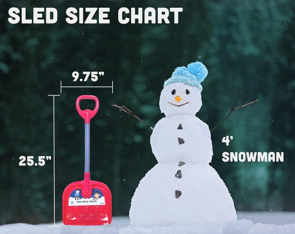 Avalanche Brands Children s Snow Shovel - Safe for all Ages For Sale - Image 4