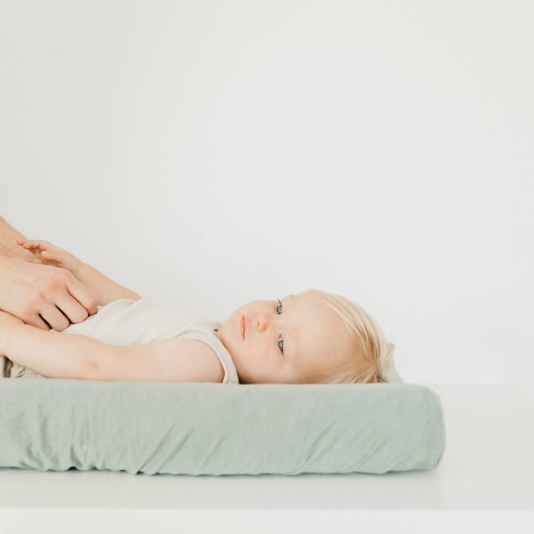 Premium Knit Diaper Changing Pad Cover - Briar Online - Image 2
