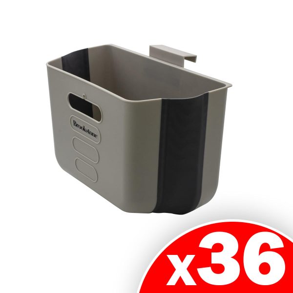 Brookstone Multi-Purpose Collapsible Car Trash Bin, 36 Pack Sale