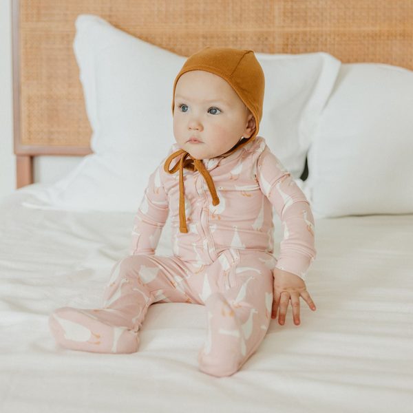 Zip-Up Footie Pajama - Goosie Online - Image 3