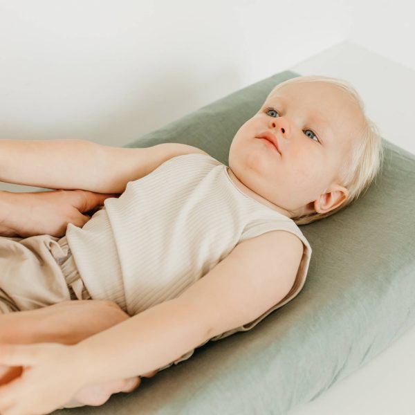 Premium Knit Diaper Changing Pad Cover - Briar Online - Image 3