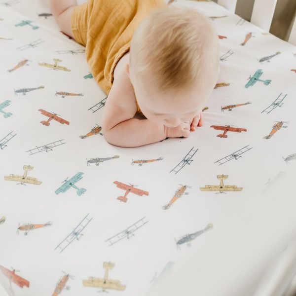 Premium Knit Fitted Crib Sheet - Ace Online now - Image 4