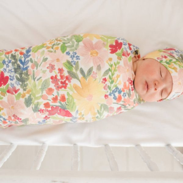 Knit Swaddle Blanket - Lark For Discount - Image 3