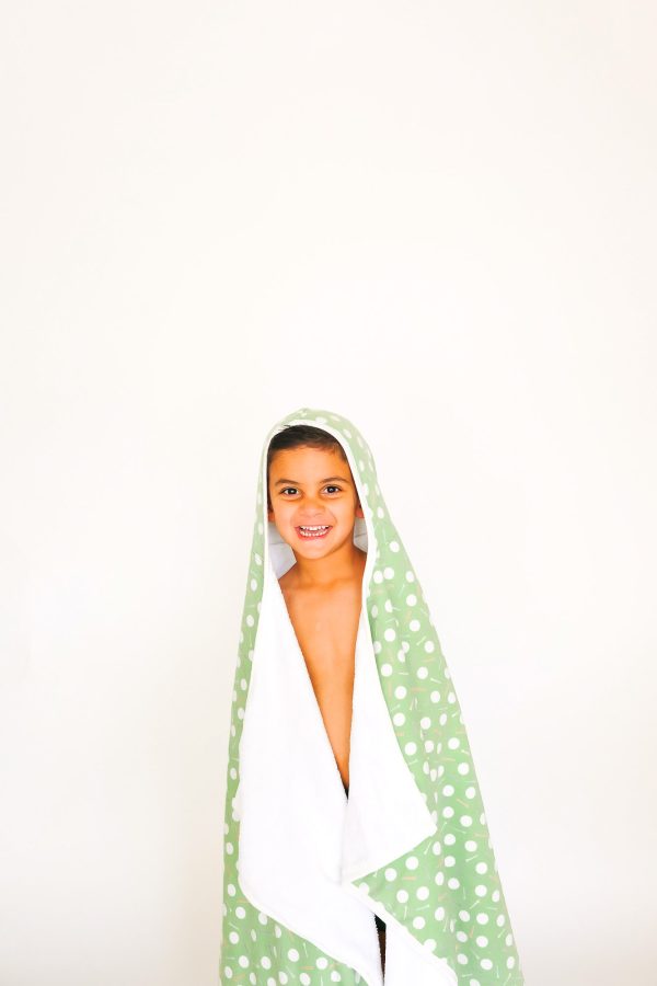 Premium Big Kid Hooded Towel - Bogey Cheap - Image 2