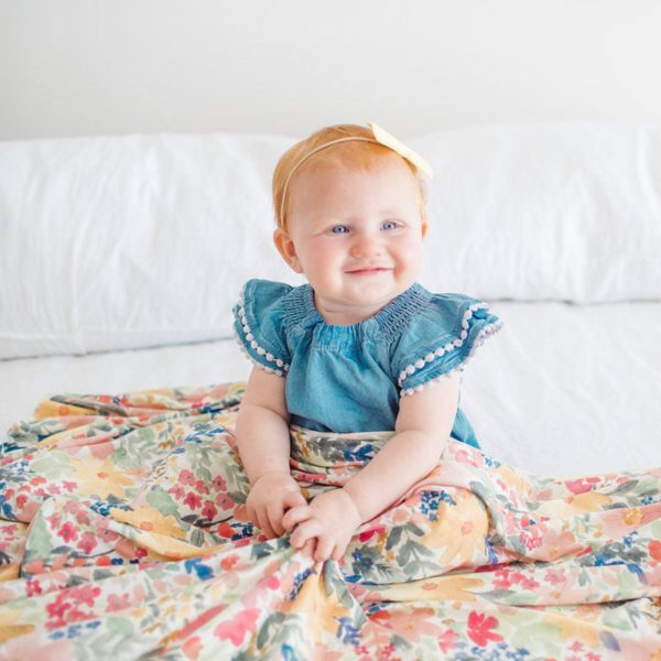 Knit Swaddle Blanket - Lark For Discount - Image 2