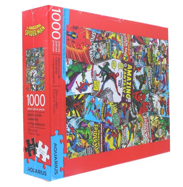 Marvel Spider-Man Collage 1000 Piece Jigsaw Puzzle Discount - Image 3
